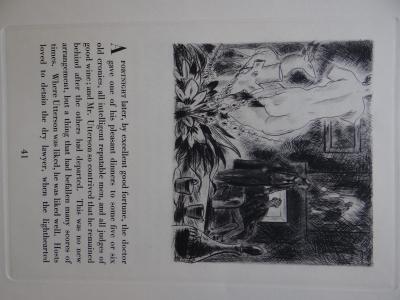 Robert-Louis STEVENSON - The strange case of Dr. Jekyll and Mr. Hyde, 1947 - Illustrated book 2