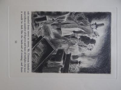 Robert-Louis STEVENSON - The strange case of Dr. Jekyll and Mr. Hyde, 1947 - Illustrated book 2