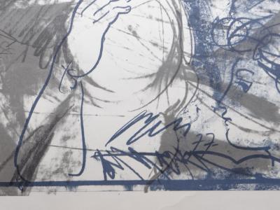 Hans ERNI - Lecteur devant Aristote, 1976 - Lithographie 2