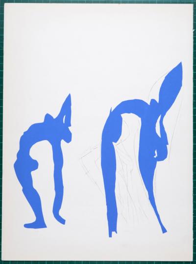 Henri MATISSE - Acrobates, 1958 - Lithographie sur papier, après 1951 Gouaches découpées d'Henri Matisse 2