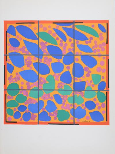 Henri MATISSE - Lierre en fleur, 1958 - Lithographie sur papier, après 1953 Gouaches découpées d'Henri Matisse 2