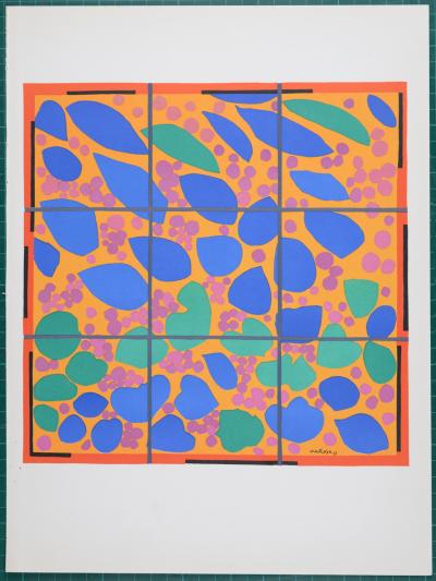 Henri MATISSE - Lierre en fleur, 1958 - Lithographie sur papier, après 1953 Gouaches découpées d'Henri Matisse 2