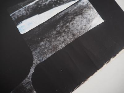 Pierre SOULAGES - Sérigraphie n°2 - Sérigraphie originale, signée 2
