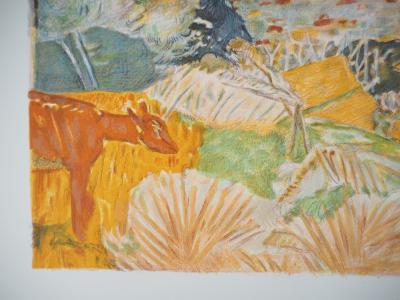 Pierre Bonnard - Paysage au Cannet - Lithographie signée 2