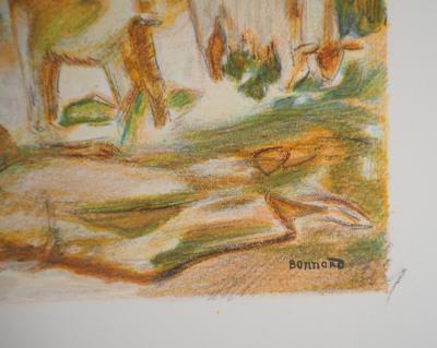Pierre Bonnard - Paysage au Cannet - Lithographie signée 2