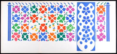 Henri MATISSE - Décoration - Fruits, 1958 - Lithographie sur papier, d'après les « gouaches découpées » d'Henri Matisse 2