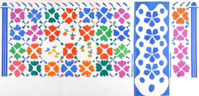 Henri MATISSE - Décoration - Fruits, 1958 - Lithographie sur papier, d'après les « gouaches découpées » d'Henri Matisse 2