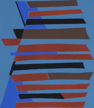 Alberto MAGNELLI - Témoignages pour l’Art Abstrait XX, 1952 - Pochoir 2