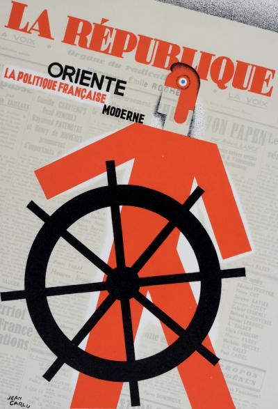 Jean CARLU - La République, 1928 - Small lithograph poster 2