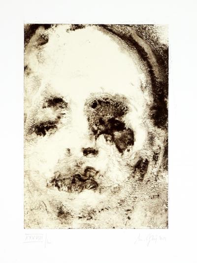 Manuella FERRÉ - Portrait 4 - Lithographie originale signée au crayon 2