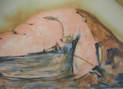Alain BONNEFOIT : Séductrice - Lithographie originale 2