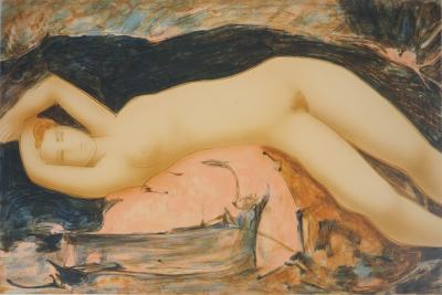 Alain BONNEFOIT : Séductrice - Lithographie originale 2