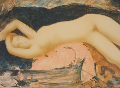 Alain BONNEFOIT : Séductrice - Lithographie originale 2