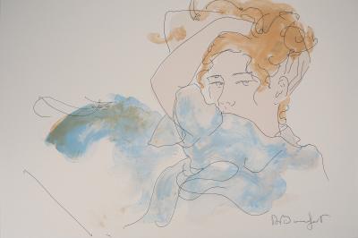 Alain BONNEFOIT : Regarde séduisant - Lithographie originale signée 2