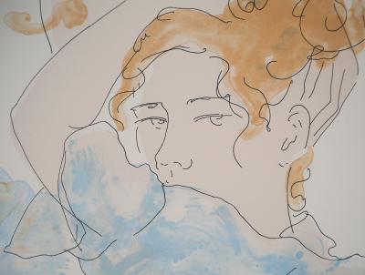 Alain BONNEFOIT : Regarde séduisant - Lithographie originale signée 2
