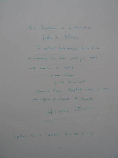 Henri Bosco et Louis Riou - Pages marocaines - Livre illustré 2