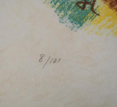 André MASSON : Oiseaux amicaux - Lithographie originale signée 2