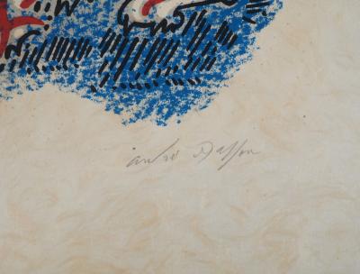 André MASSON: Bird in flight - Original signed lithograph 2