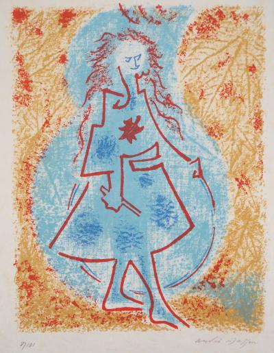 André MASSON: Autumn Garden - Original signed lithograph 2