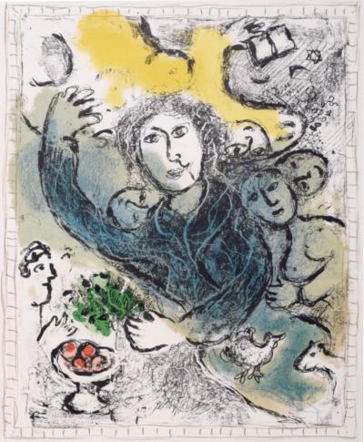 Marc CHAGALL - L’Artiste II, 1978 - Lithograph on Vélin d’Arches paper 2