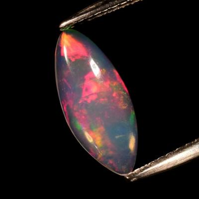 1,00 ct. Jeu de couleurs naturel Opale blanche 2