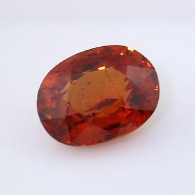 1,57 ct. Saphir Rouge Orange 2