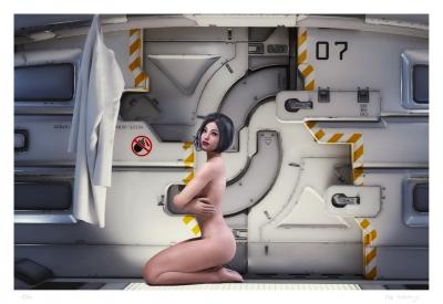 Mr Strange - En Route pour Mars - 2021 - Giclée sur papier Kodak Pro 2