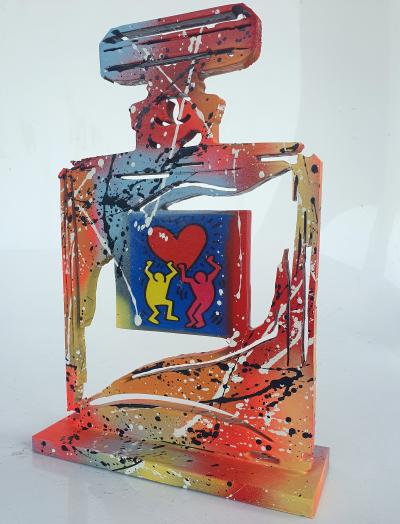 SPACO - Five Haring Chanel, 2022 - Sculpture 2