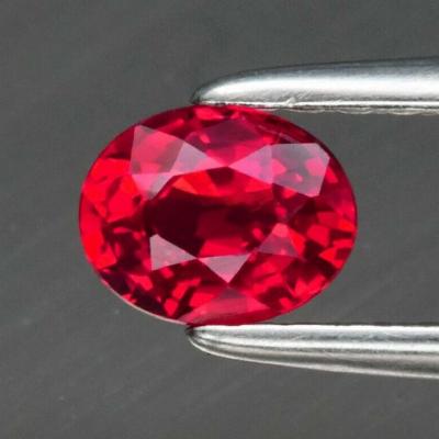 0,43 ct. Rubis rouge orangé naturel 2