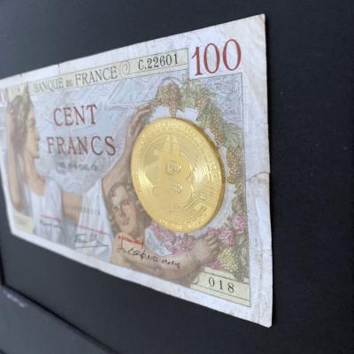 Cisco - Inflation, 2024 - Acrylique sur billet 2