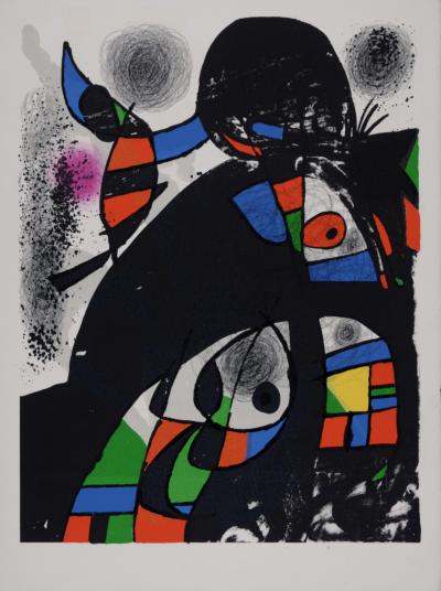 Joan MIRO - Homage to San Lazzaro, 1975 - Lithograph 2