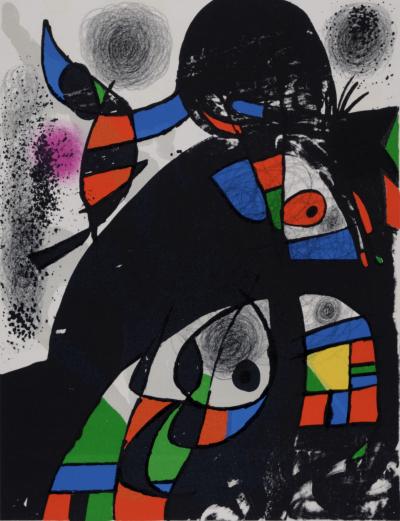 Joan MIRO - Homage to San Lazzaro, 1975 - Lithograph 2