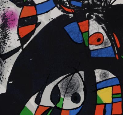 Joan MIRO - Homage to San Lazzaro, 1975 - Lithograph 2