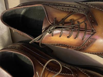 Berluti - Chaussures James Ellipse en cuir Tobassp - Taille 44 2