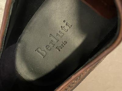 Berluti - Chaussures James Ellipse en cuir Tobassp - Taille 44 2