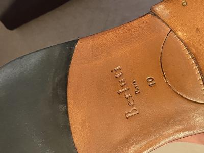Berluti - Chaussures James Ellipse en cuir Tobassp - Taille 44 2