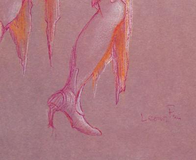 Léonor FINI (d’après) - Le serpent, 1980 - Photolithographie 2