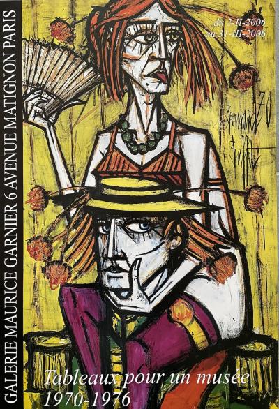 Bernard Buffet (d’après) - Tableaux pour un musée - Affiche d’exposition 2