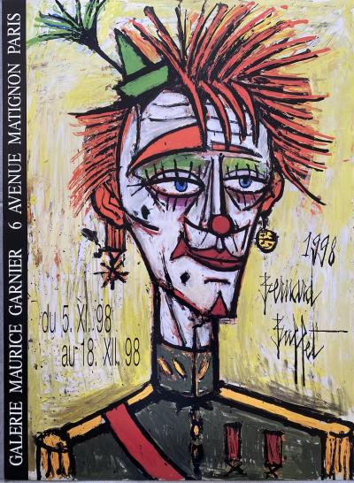 Bernard Buffet (d’après) - Clown - Affiche d’exposition 2
