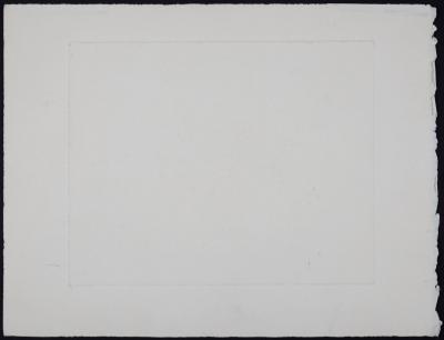 Paulette HUMBERT - Paysage, v. Gravure originale des années 1990 (signée à la main !) 2