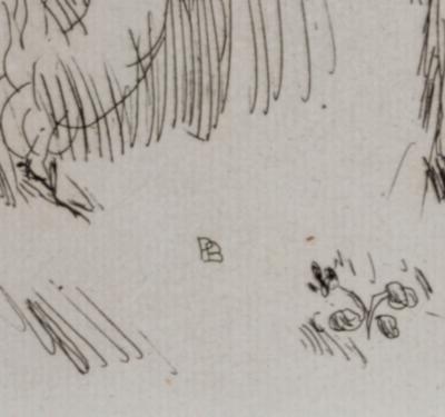 Pierre BONNARD - La Vie de Sainte Monique (H), 1930 - Gravure (Eau-forte) 2