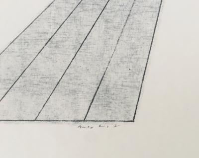 Max ERNST - Au fond d’un grand couloir désert, 1972 - Lithographie originale signée au crayon 2