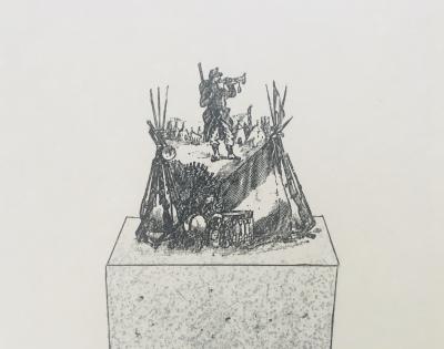 Max ERNST - Il parait que c’est une guerre, 1972 - Lithographie originale signée au crayon 2