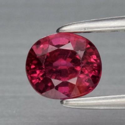0,59 ct. Rubis rouge violet naturel non traité 2