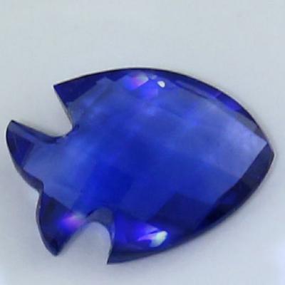 1,34 ct. Bleu saphir - SRI LANKA : Certifié IGI 2