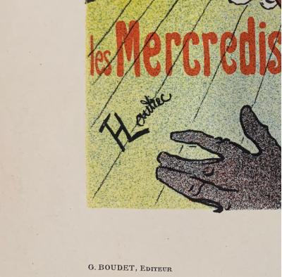 Henri de TOULOUSE-LAUTREC - Moulin Rouge La Goulue, 1896 - Small lithograph poster 2