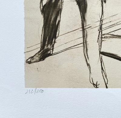 Claude Weisbuch - Les musiciens - Lithographie originale signée au crayon et numérotée 2