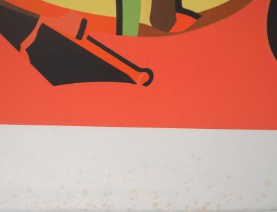 Hervé Télémaque - Nature morte surréaliste, 1982 - Lithographie originale signée 2