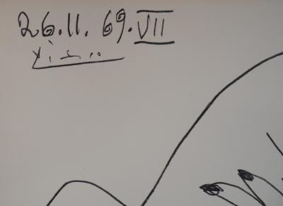 Pablo PICASSO (after) - Wild kiss, signed lithograph 2
