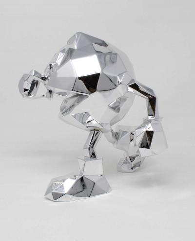 Richard ORLINSKI : Pac-Man  Silver edition - Sculpture 2